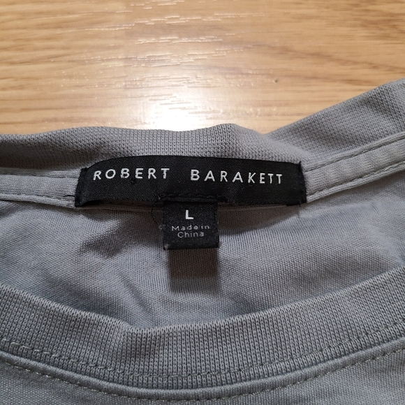 Robert Barakett Tshirt Monument Grey Size Large - Picture 2 of 3